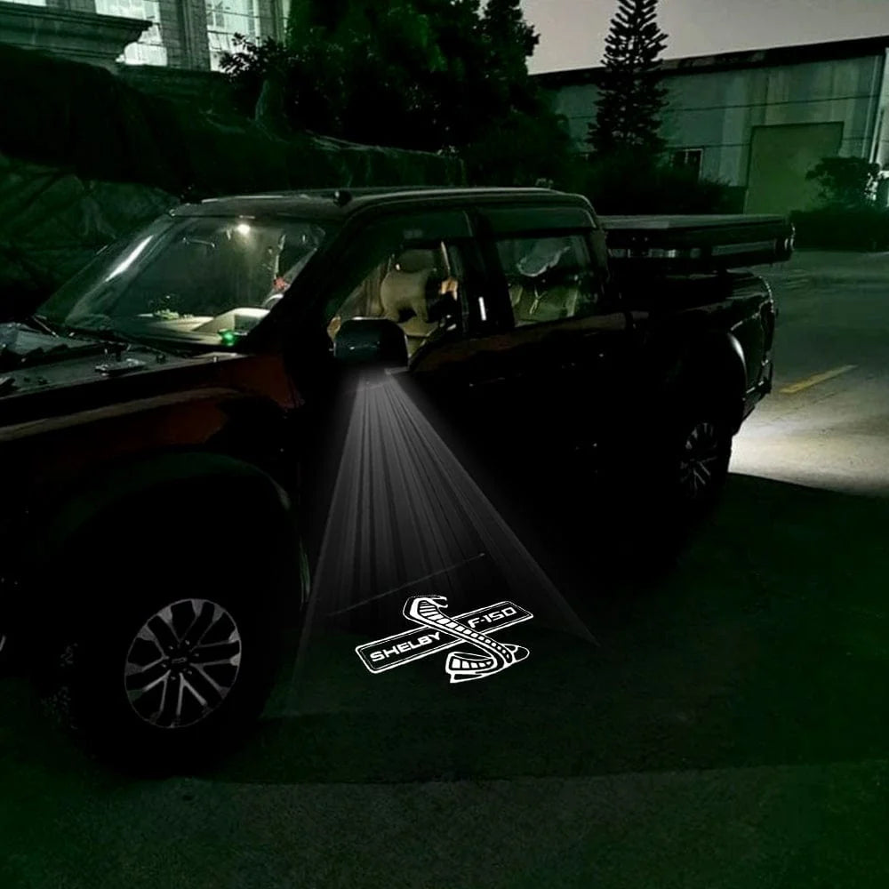 Premium LED Side Mirror Projector Puddle Approach Lights for Ford Ranger 2023-2026