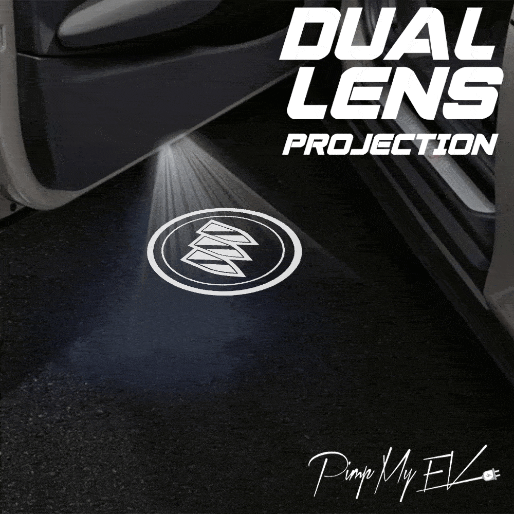 Buick LaCrosse 2nd/3rd/4th Gen Dynamic Dual Lens Premium Door Puddle Lights Multiple Designs 2010-2025