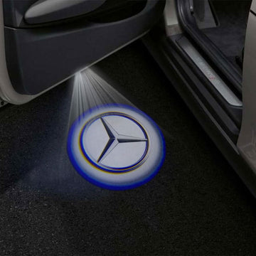 Mercedes-Benz C-Class 2nd Gen W203 AMG C55 Premium Door Puddle Lights Multiple Designs 2005-2006