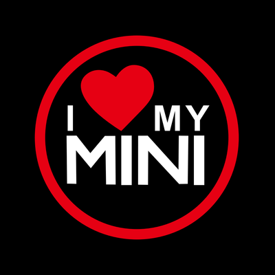 Mini Hatch Dynamic Dual Lens Premium Door Puddle Lights Multiple Designs 2001-2025