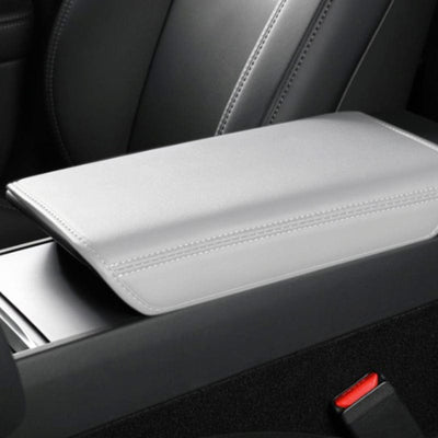 Leather Armrest Protective Soft Cover For Tesla Model 3 Highland 2024-2025 - PimpMyEV