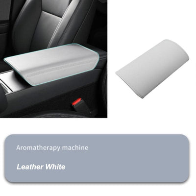 Leather Armrest Protective Soft Cover For Tesla Model 3 Highland 2024-2025 - PimpMyEV