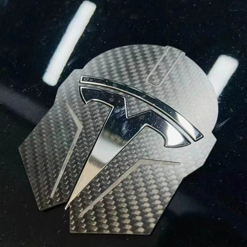 Madalorian Star Wars Tesla Emblem Badge For Model 3 & Y - PimpMyEV