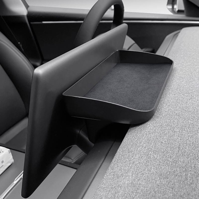 Tesla 3 Rear Screen Storage Rack Tesla Model 3 2023-2026 Highland Alcantara Screen Storage Tray