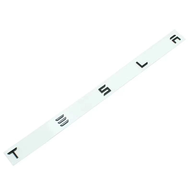 Roadster Style Tesla Lettering Emblem Trunk Badge Sticker for all Tesla