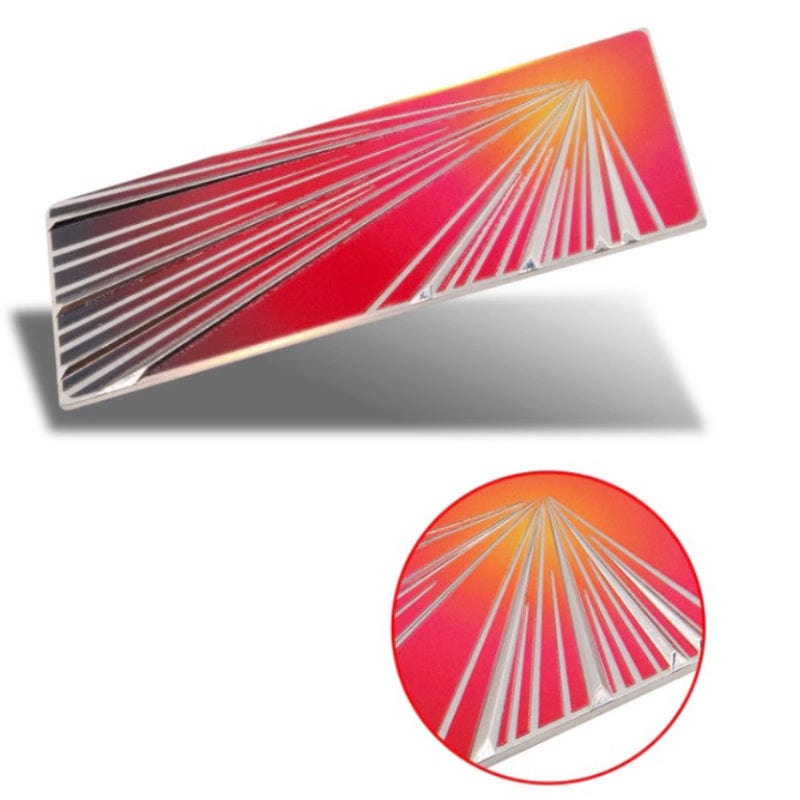 Metal Recordative Edition Sticker For Tesla Model Y Juniper 2025-2026 - PimpMyEV