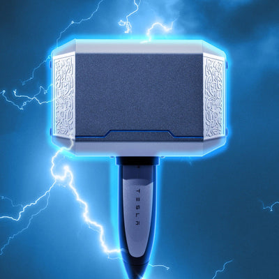 Thor's Hammer Wall Charging Cable Organizer Wall Mount for All Tesla - PimpMyEV