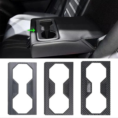 Center Console Cup Holder Overlay For Tesla Cybertruck 2024