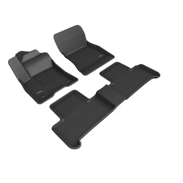 3D MAXpider Custom Fit All-Weather KAGU Series LHD Floor Mats For Mercedes-Benz EQB (X243) 5 SEAT 2022-2024