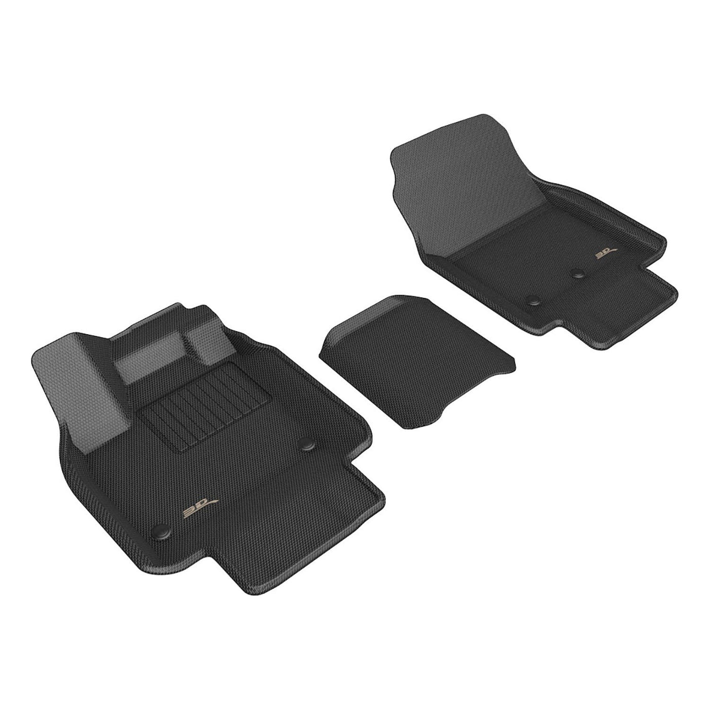 3D MAXpider Custom Fit All-Weather KAGU Series LHD Floor Mats For Nissan Ariya 5 SEATS 2023-2025