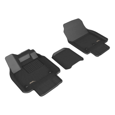 3D MAXpider Custom Fit All-Weather KAGU Series LHD Floor Mats For Nissan Ariya 5 SEATS 2023-2025