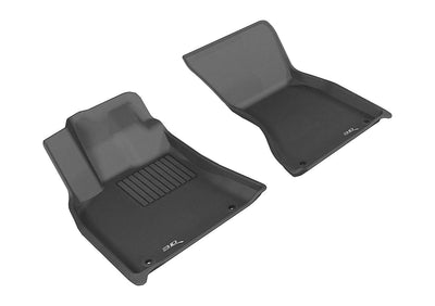 3D MAXpider Custom Fit All-Weather KAGU Series LHD Floor Mats For Porsche Macan (95B) 2015-2025