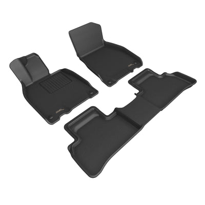 3D MAXpider Custom Fit All-Weather KAGU Series LHD Floor Mats For Mercedes-Benz EQE SUV 5 SEAT 2023-2025