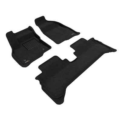 3D MAXpider Custom Fit All-Weather ELEGANT Series LHD Floor Mats For Chevrolet Bolt EV 5 SEATS 2017-2023