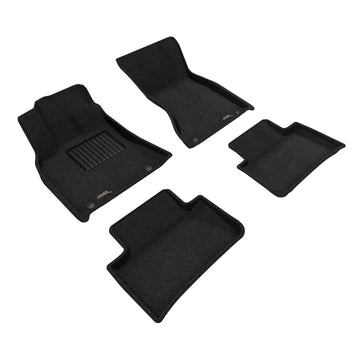 3D MAXpider Custom Fit All-Weather ELEGANT Series LHD Floor Mats For Porsche Macan (95B) 2015-2025