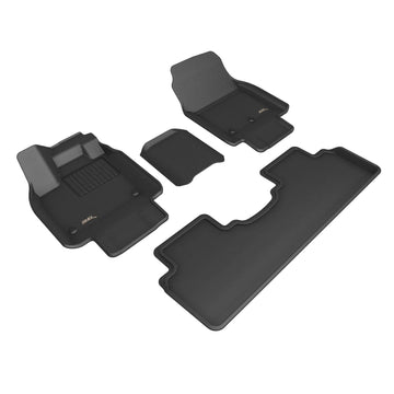 3D MAXpider Custom Fit All-Weather KAGU Series LHD Floor Mats For Nissan Ariya 5 SEATS 2023-2025