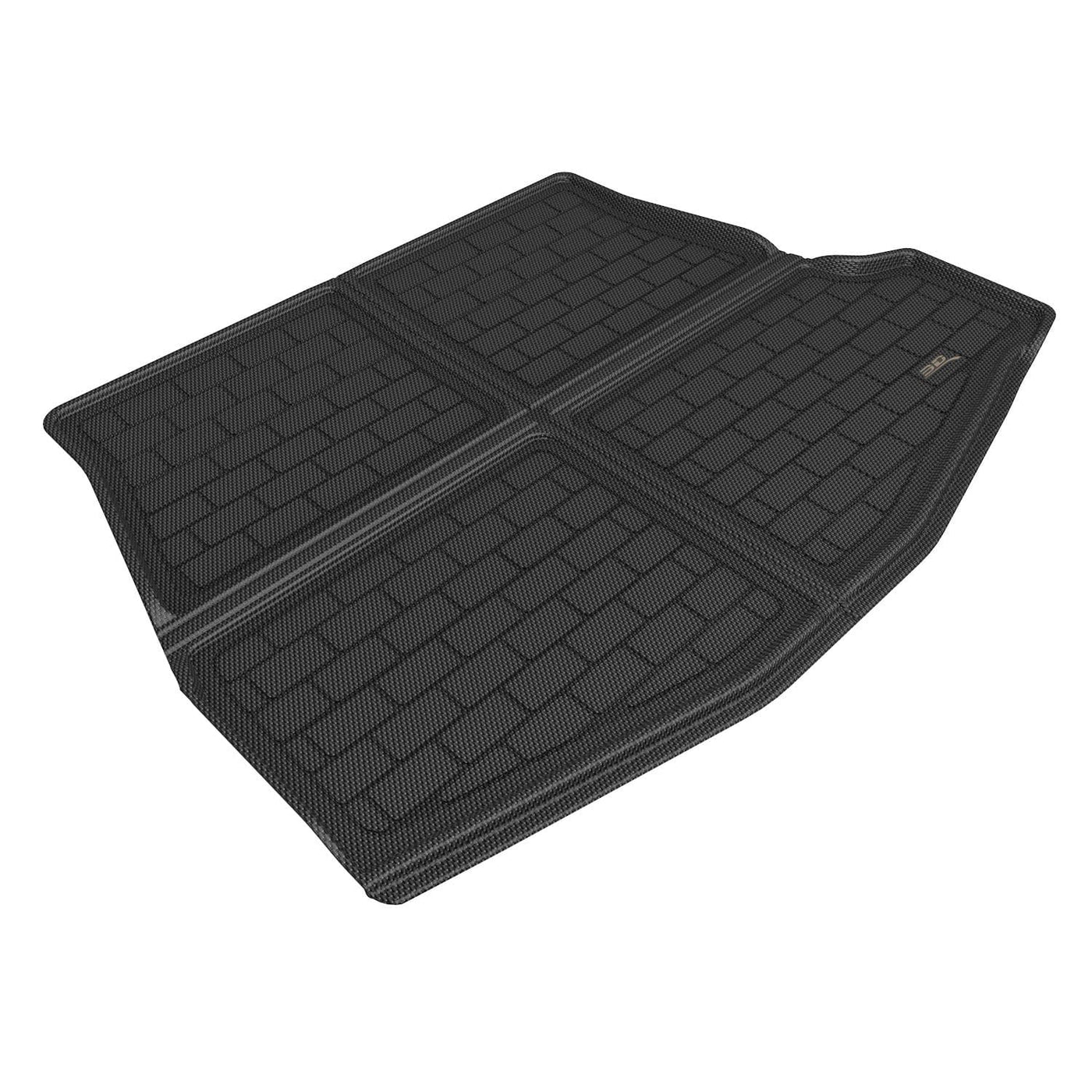 3D MAXpider Custom Fit All-Weather KAGU BLACK Series LHD Floor Mats For Toyota BZ4X 5 SEAT 2023-2024
