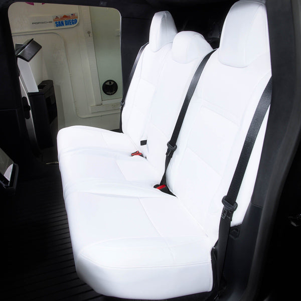 Premium Vegan Leather Seat Covers For Tesla Cybertruck 2024+