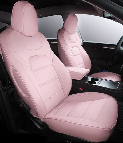Premium Vegan Leather Seat Covers For Tesla Model 3 2017-2023 - PimpMyEV