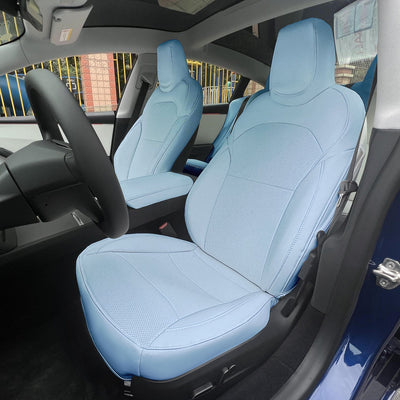 Premium Vegan Leather Seat Covers For Tesla Model 3 2023-2024 Highland
