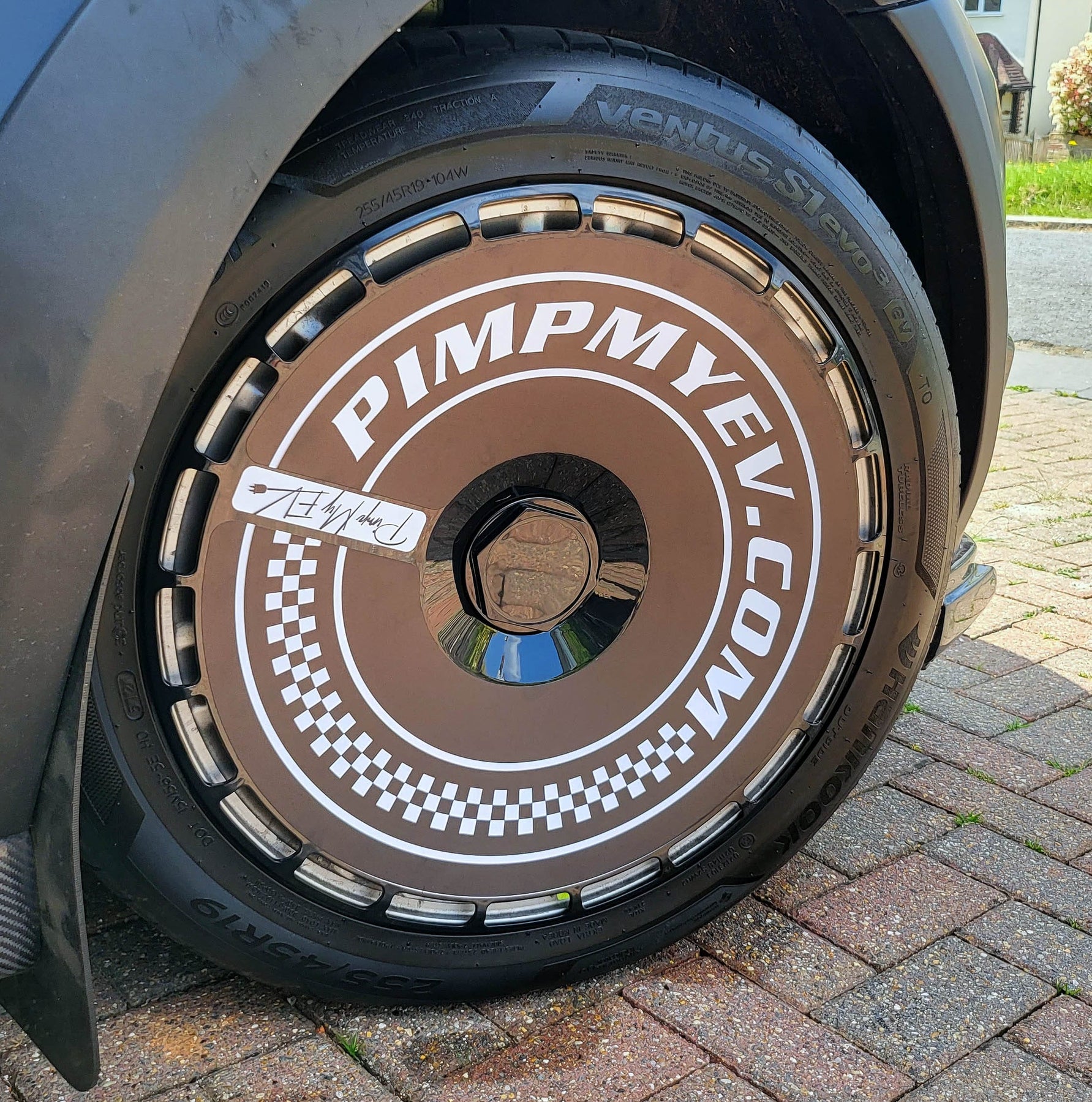 Custom Rims Covered 4PCS 19inch Custom Graphics Aerodisc Full Coverage Wheel Covers For ...