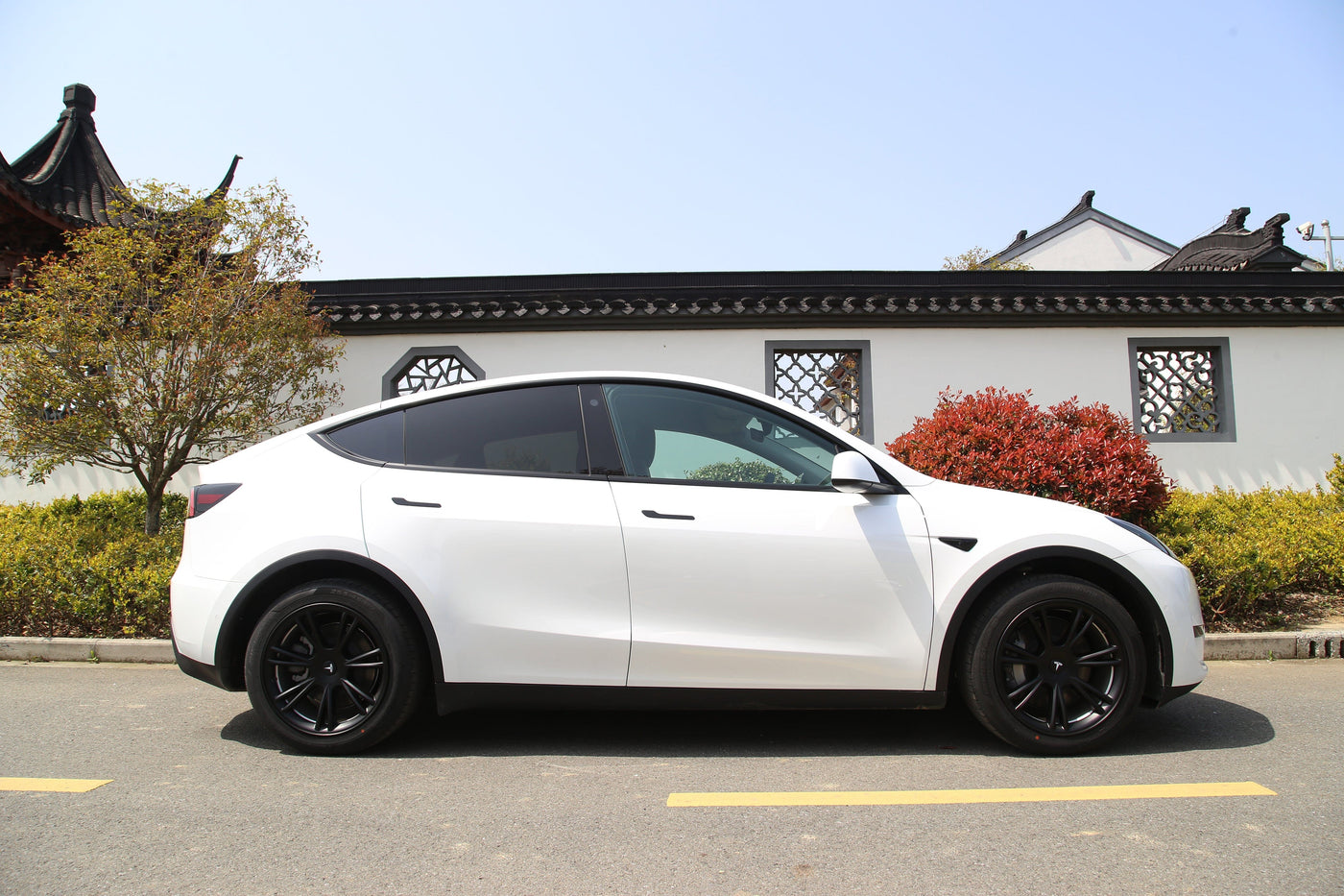 4PCS 19inch Sports Full Coverage Wheel Covers For Tesla Model Y 2020-2023 - PimpMyEV