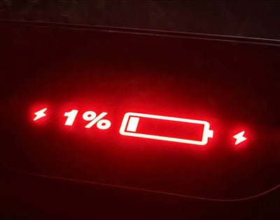 Custom Rear Windscreen Brake Light Decals For Tesla Model 3 2017-2023 - PimpMyEV