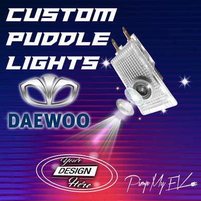 Custom LED Courtesy Door Projector Puddle Lights for DAEWOO