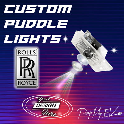 Custom LED Courtesy Door Projector Puddle Lights for Rolls Royce