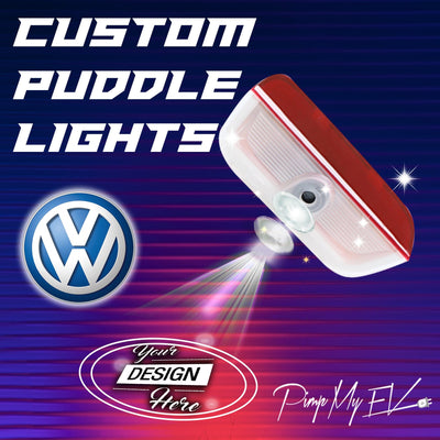 Custom LED Courtesy Door Projector Puddle Lights for Volkswagen