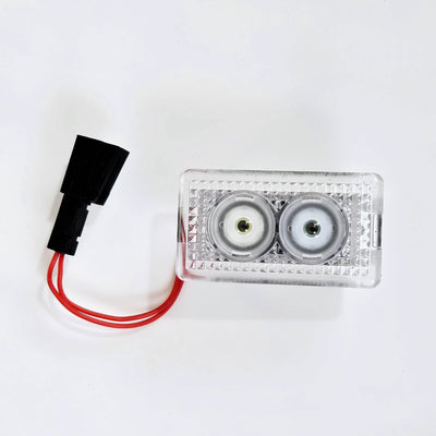 Custom Dual Lens Door Projector Puddle Lights V2 For Tesla Model S, 3, X, Y - PimpMyEV
