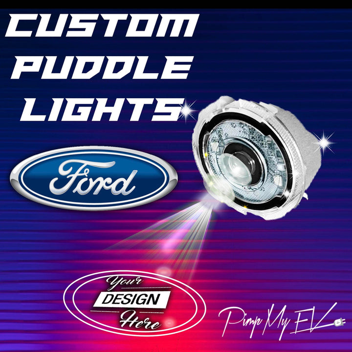 Ford Puddle Lights: Custom LED Side Mirror Projector Lamps | Pimp