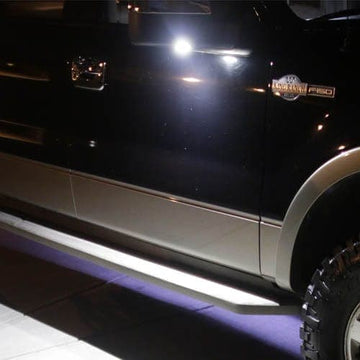 Premium LED Side Mirror Projector Puddle Approach Lights for Ford F150 F250 F350 2015-2024 Including Lightning - PimpMyEV