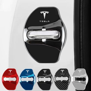 Door Lock Hook Stainless Steel Protection Covers for Tesla Model S 3 X and Y - PimpMyEV