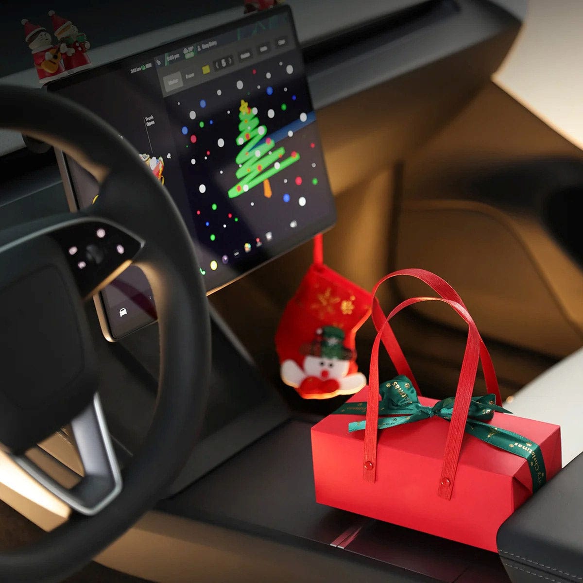 Christmas Celebration Pack For All Tesla Model S, 3, X & Y + Cybertruck