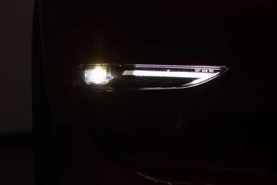 Alpharex DoubleTap Dual Color LED Projector Fog Lights for Tesla Model Y 2020-2024 - PimpMyEV