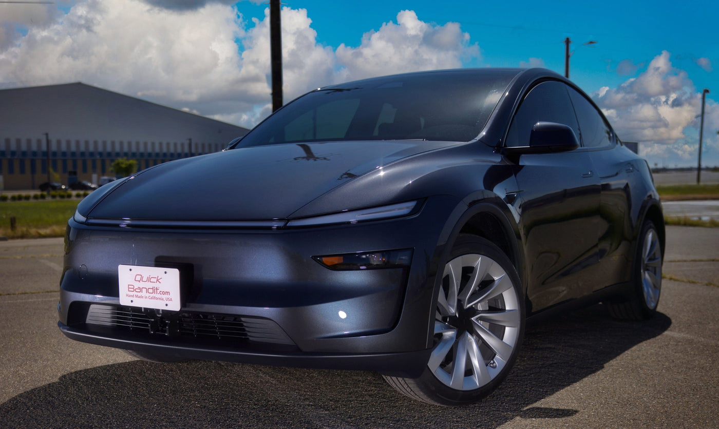 Quick Bandit License Plate Mount for Tesla Model Y Juniper 2025-2026 - PimpMyEV