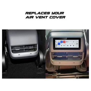 Rear Climate & Media Control Screen For Tesla Model 3/Y 2017-2023 - PimpMyEV