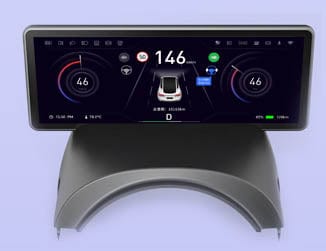 Tesla Model 3 Carplay & Android Auto Instrument Cluster 6.86 inch 2017 ...