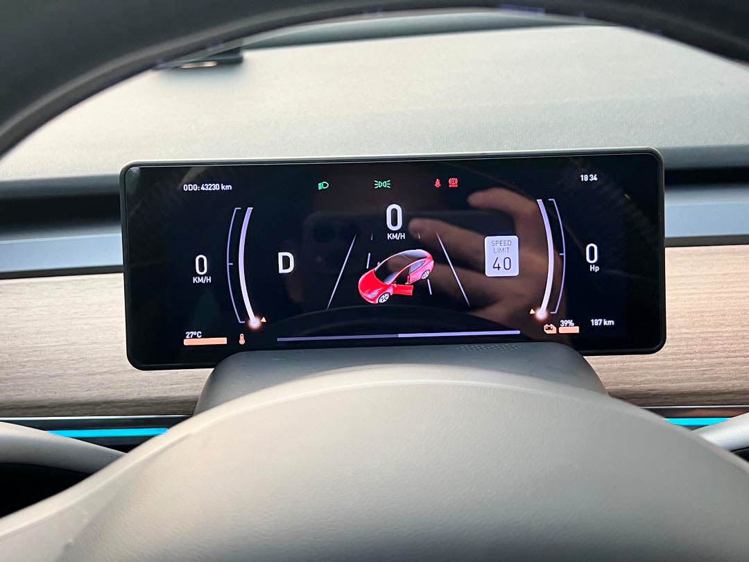 Retrofit 6.86 inch Steering Instrument Cluster With Front Camera For ...