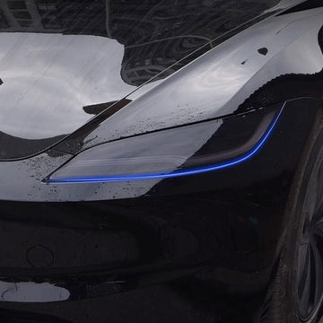 Pre-Cut Head lights, Tail lights Black Tint Wrap for Tesla Model 3 2023-2025 Highland - PimpMyEV