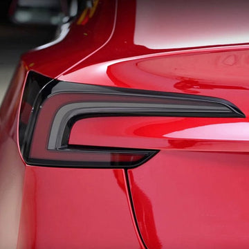 Pre-Cut Head lights, Tail lights Black Tint Wrap for Tesla Model 3 2023-2025 Highland - PimpMyEV