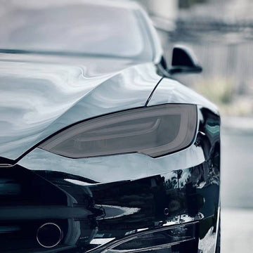 Pre-Cut Head lights, Tail lights Black Tint Wrap for Tesla Model S 2016-2021 - PimpMyEV