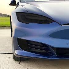 Pre-Cut Head lights, Tail lights Black Tint Wrap for Tesla Model S 2016-2021
