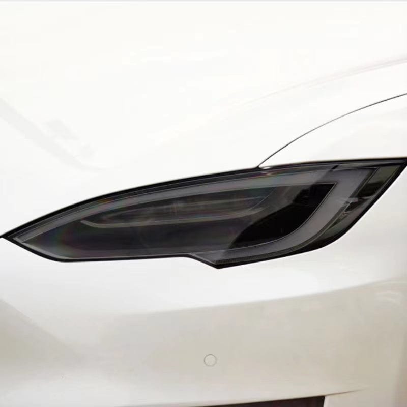 Pre-Cut Head lights, Tail lights Black Tint Wrap for Tesla Model S 2016-2021