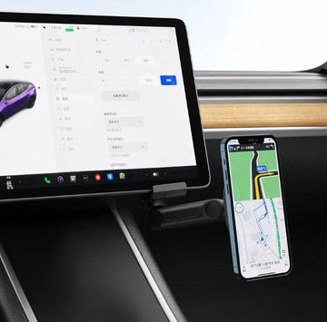 Mobile Phone Screen Clamp With Magsafe For Tesla Model 3 2017-2023 - PimpMyEV