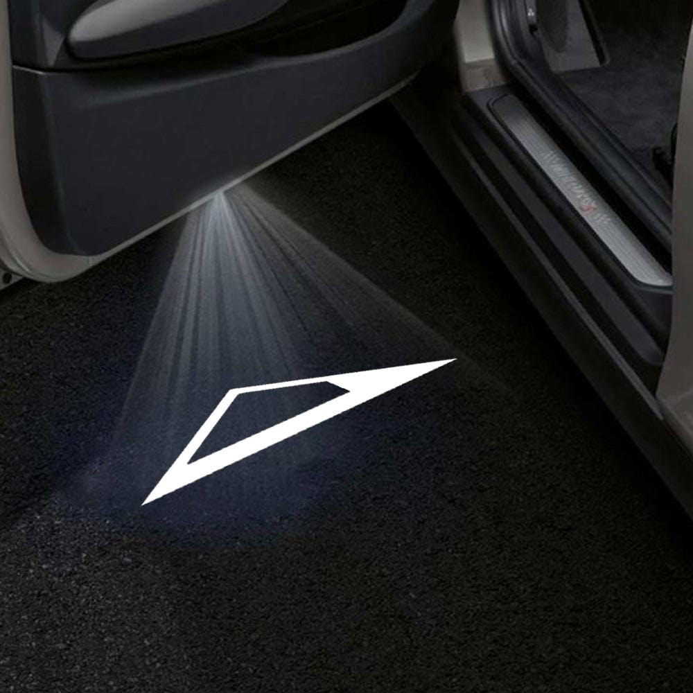 LED Door Projector Puddle Lights Pair for Tesla Cybertruck 2024-2025