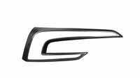 Real Molded Matte Carbon Fiber Tail Light Surrounds Set for Tesla Model 3 2023-2024 Highland