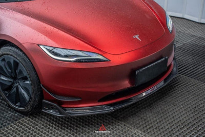 ArmorExtend Carbon Fiber AE Front Lip for Tesla Model 3 Highland 2024+