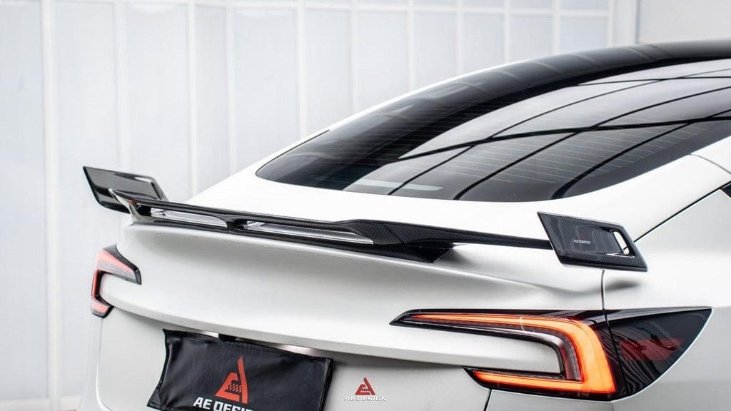 ArmorExtend Carbon Fiber AE Rear Wing for Tesla Model 3 Highland 2024+